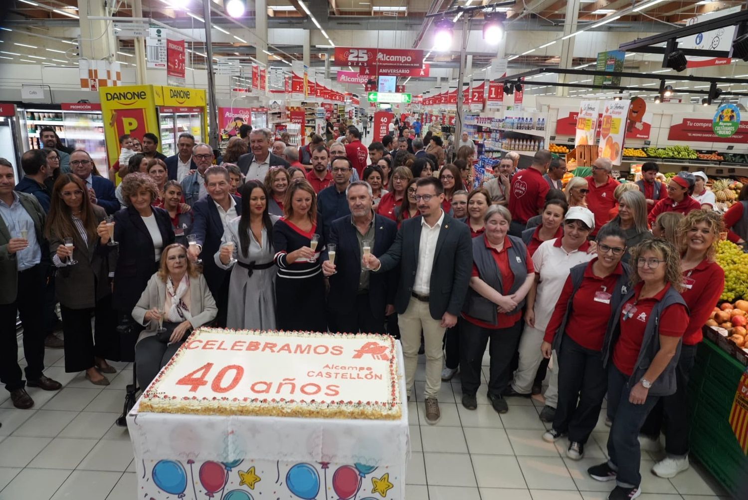 Celebración 40 aniversario Alcampo