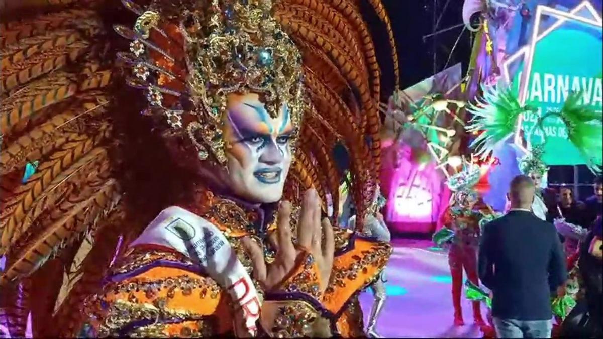 Desde la pedida de mano hasta el gesto del triunfo: detalles de la Gala Drag Queen de Las Palmas de Gran Canaria 2024