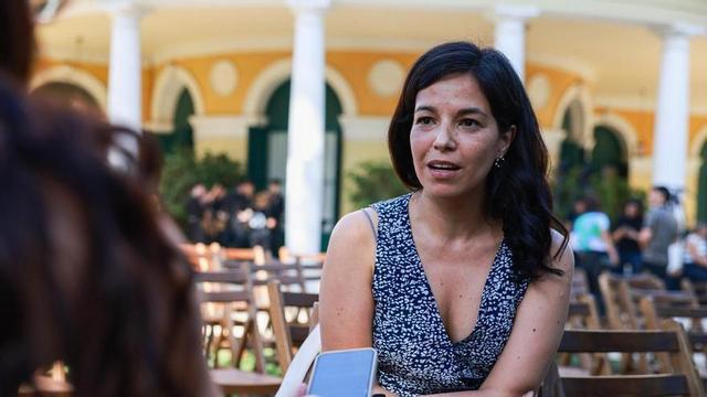 Bárbara Chaibun, estudiant de català.