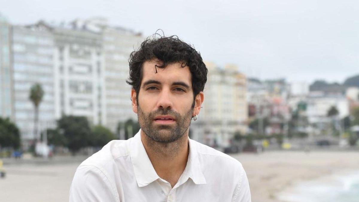 El actor Tamar Novas en una foto de archivo en A Coruña.