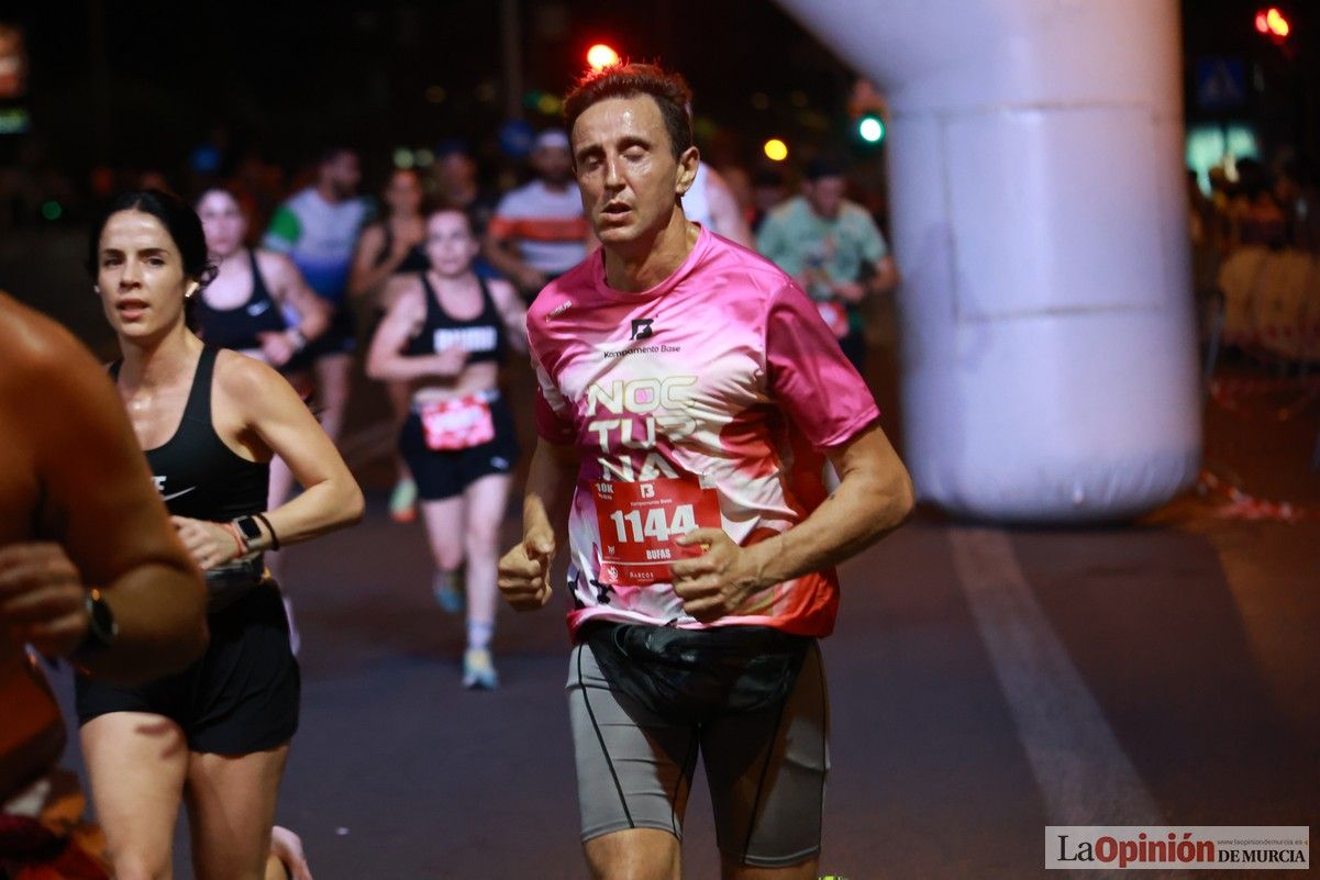 Las mejores imágenes de la carrera nocturna de Murcia