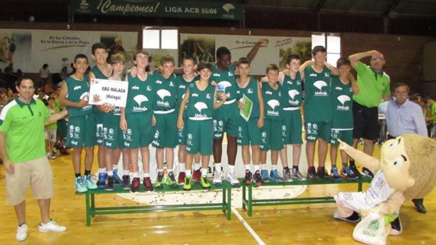 El EBG Málaga Unicaja, ganador del &#039;All-Star Minibasket&#039;