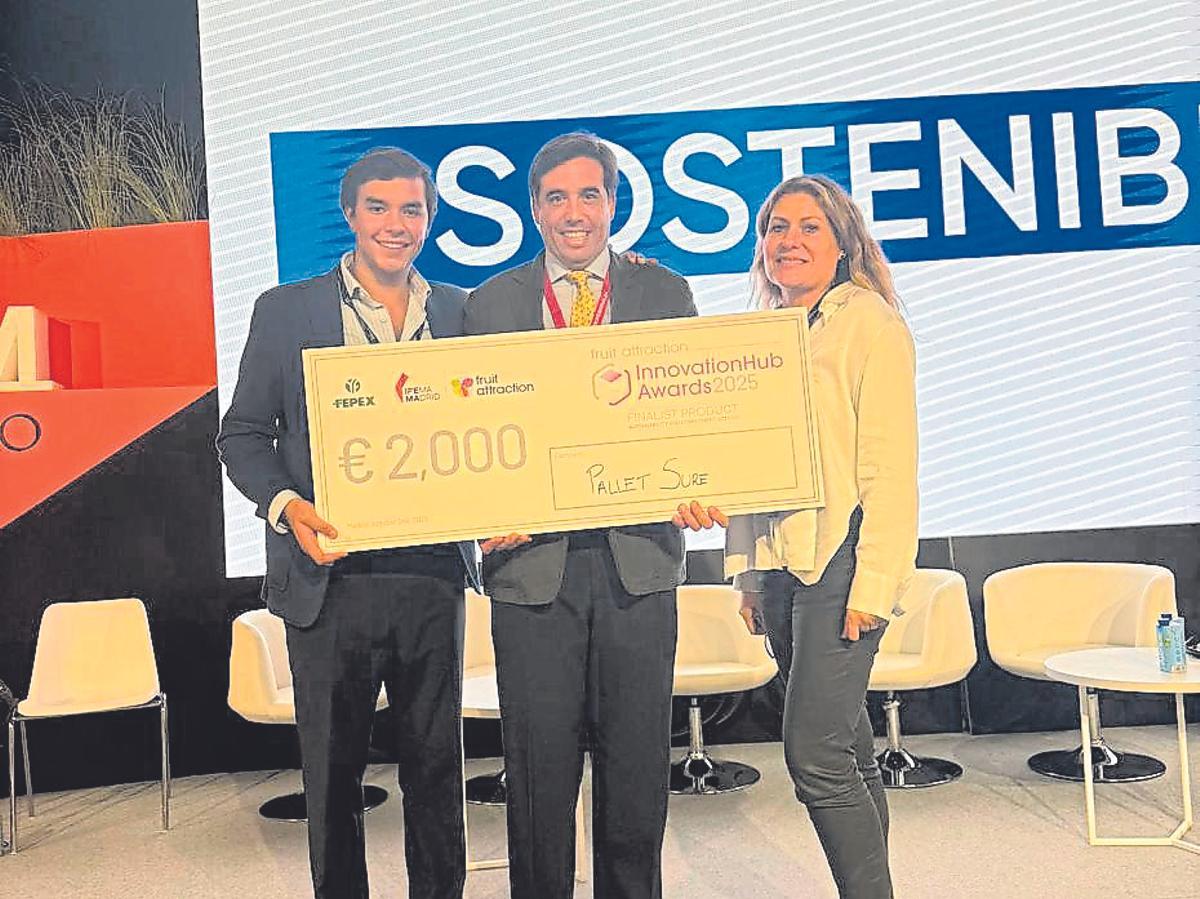 Galardón recibido por esta empresa en la Feria Fruit Atraction 2025.