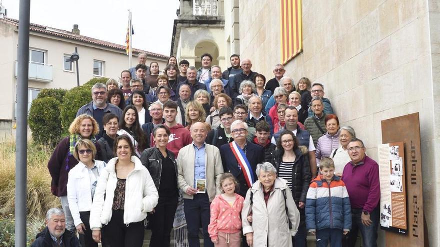 La localitat d’Odenas, a França, visita Òdena el seu municipi agermanat