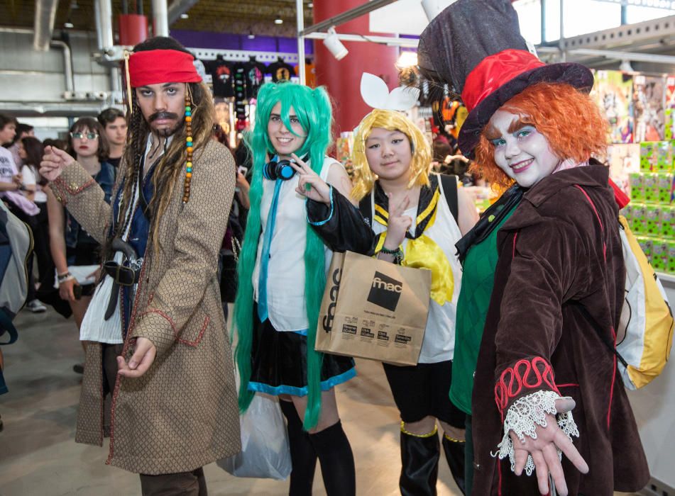 Miles de personas acuden al evento dedicado a la cultura japonesa celebrado en la provincia de Alicante