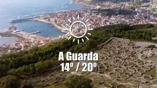 El tiempo en A Guarda: previsión meteorológica para hoy, domingo 15 de junio