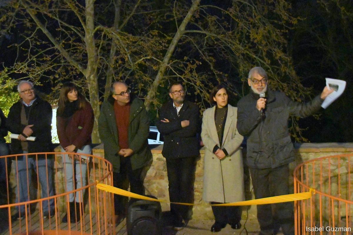 Moment de la inauguració.