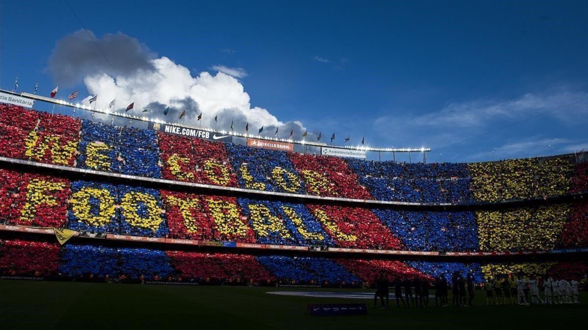 Una imagen del Camp Nou.