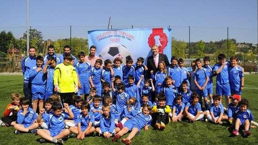 Un momento de la presentación del campus del Celta. // R. Vázquez