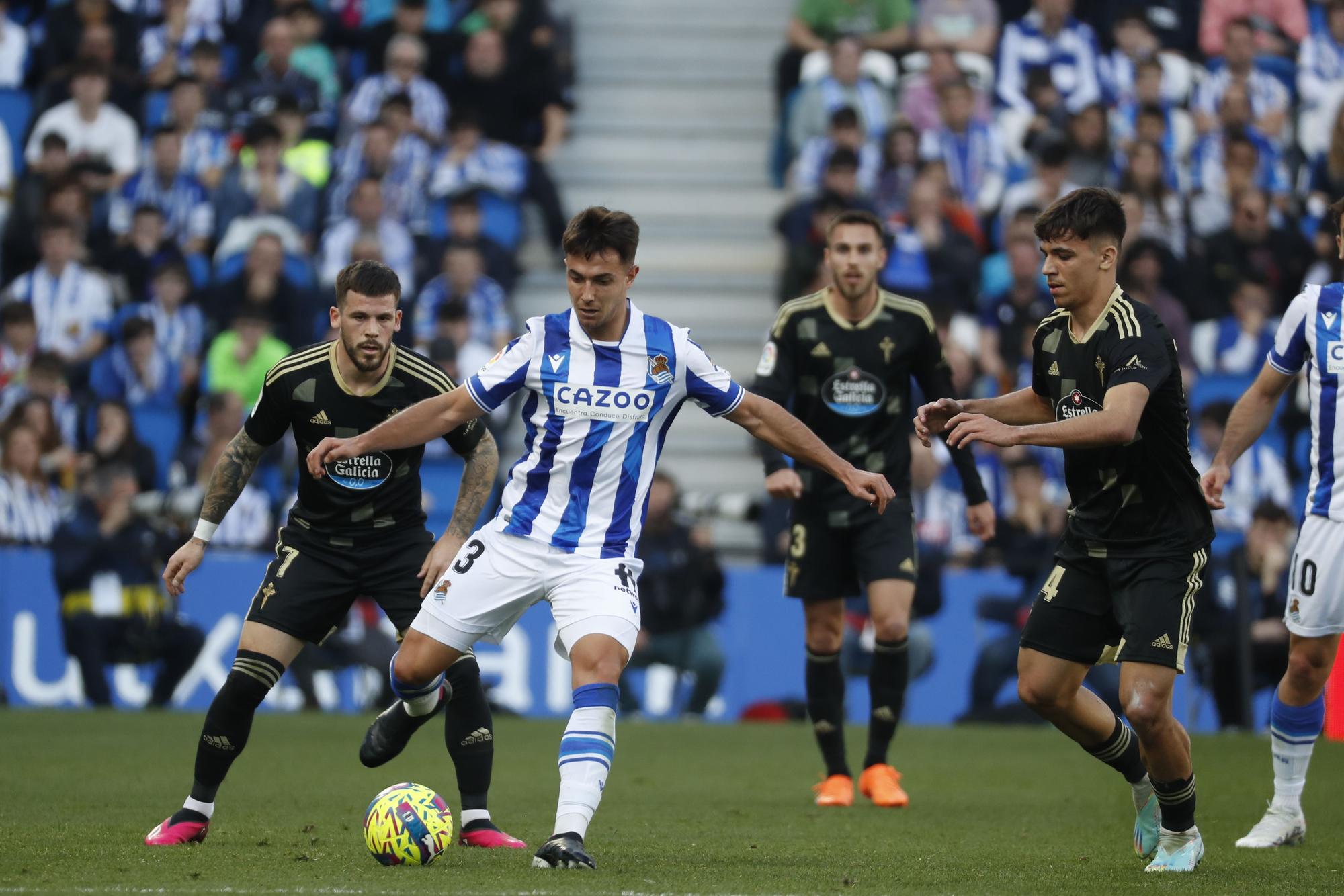 Todas las imágenes del partido entre la Real Sociedad y el Celta