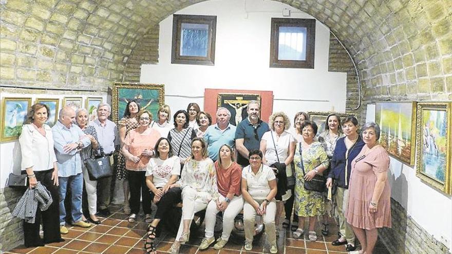 la asociación escuela de pintura josé bejarano presenta sus trabajos