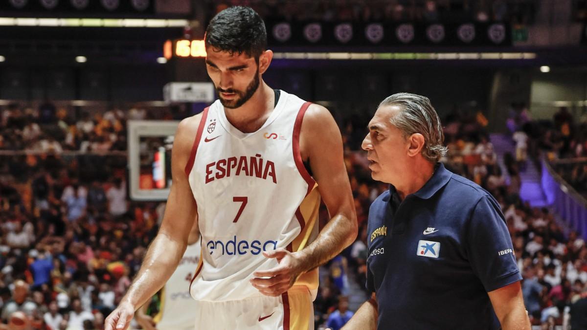 Santi Aldama es la gran referencia del combinado que dirige Sergio Scariolo