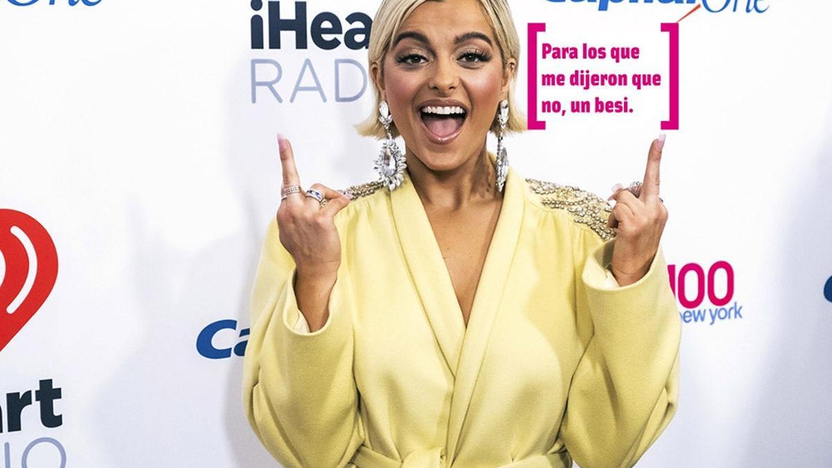 Bebe Rexha ya tiene vestido para los Grammy