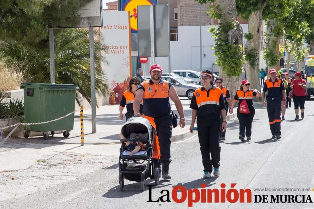 Peregrinación de Protección Civil a Caravaca