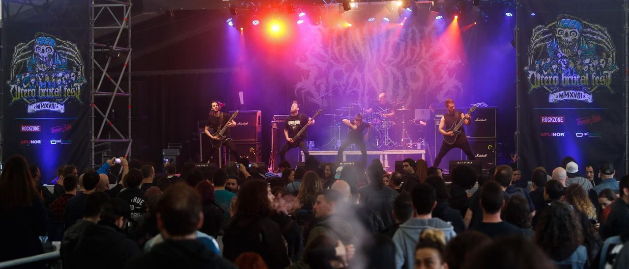 Una imagen de la edición del Otero Brutal Fest de 2018.