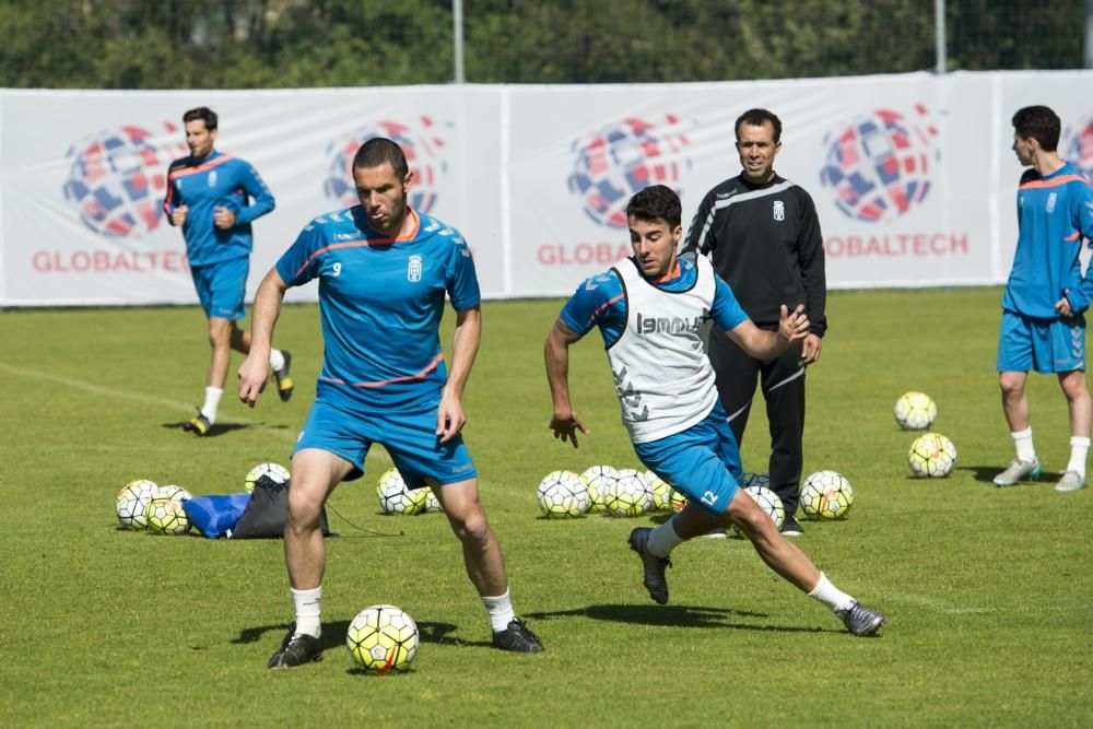 Entrenamiento del Real Oviedo