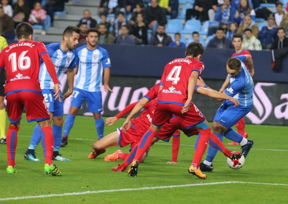 El conjunto blanquiazul se adelanta en el marcador pero no puede remontar la eliminatoria ante los sorianos