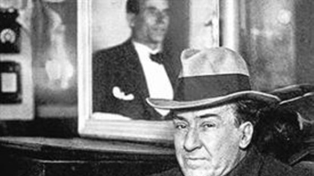 El escritor Antonio Machado, símbolo del exilio republicano en Francia.