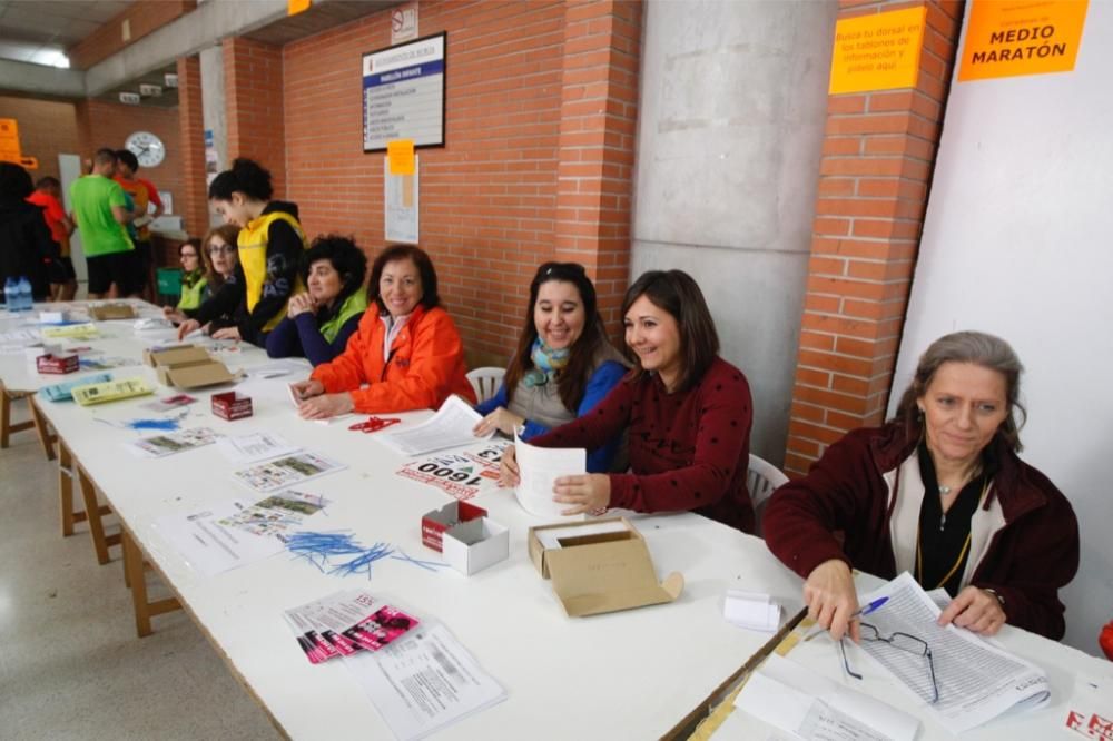 Media Maratón de Murcia: Ambiente en la salida