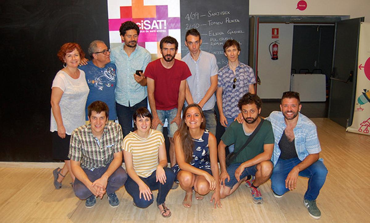 Imagen de algunos de los artistas que participarán en la póxima edición del enciSAT!
