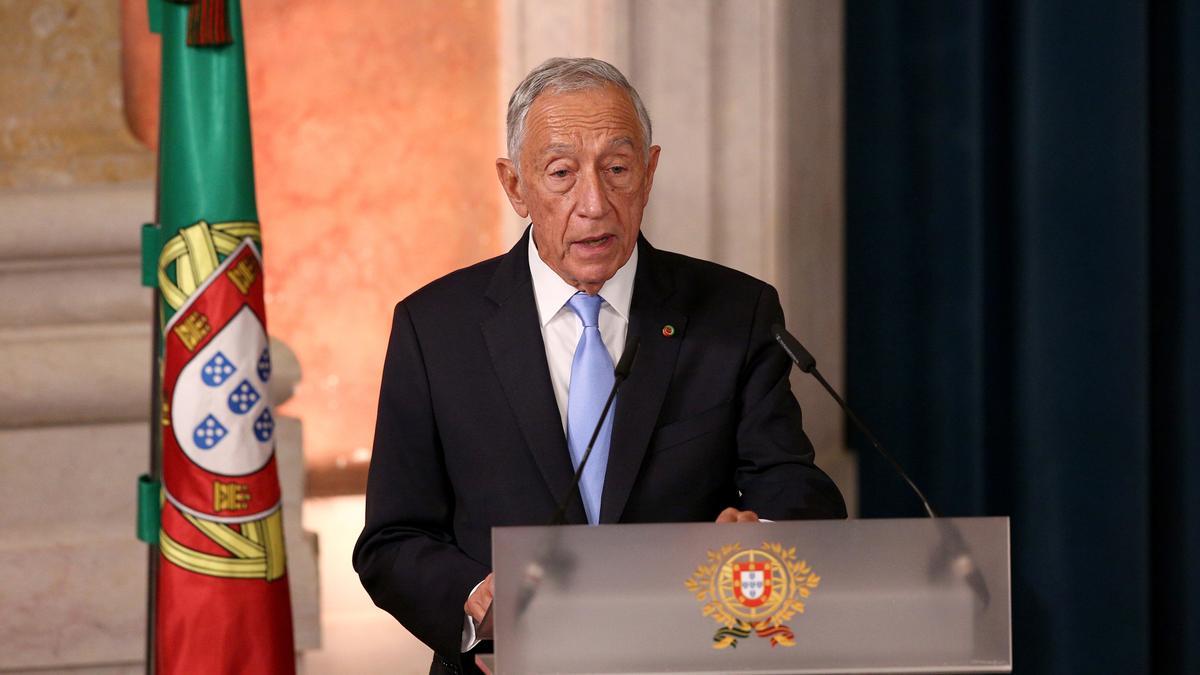 El presidente de Portugal, Marcelo Rebelo de Sousa.