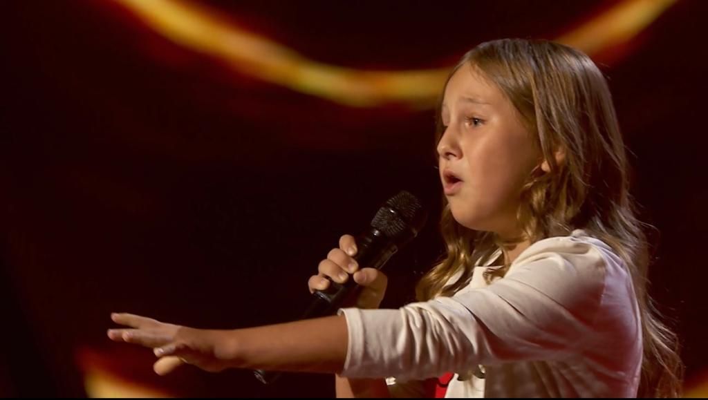 FOTOS | Dulce María, la concursante de Mallorca en  'La Voz Kids', se enfrenta a las batallas este sábado