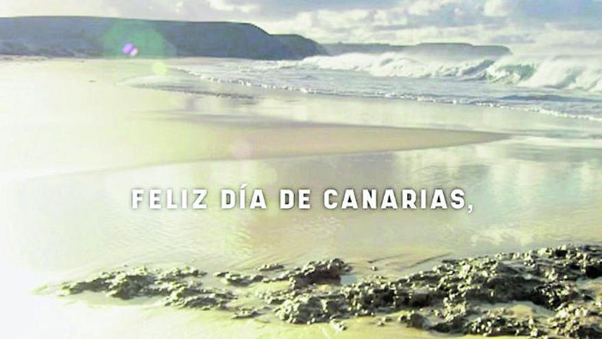 Imagen promocional del Día de Canarias de la Consejería de Turismo.