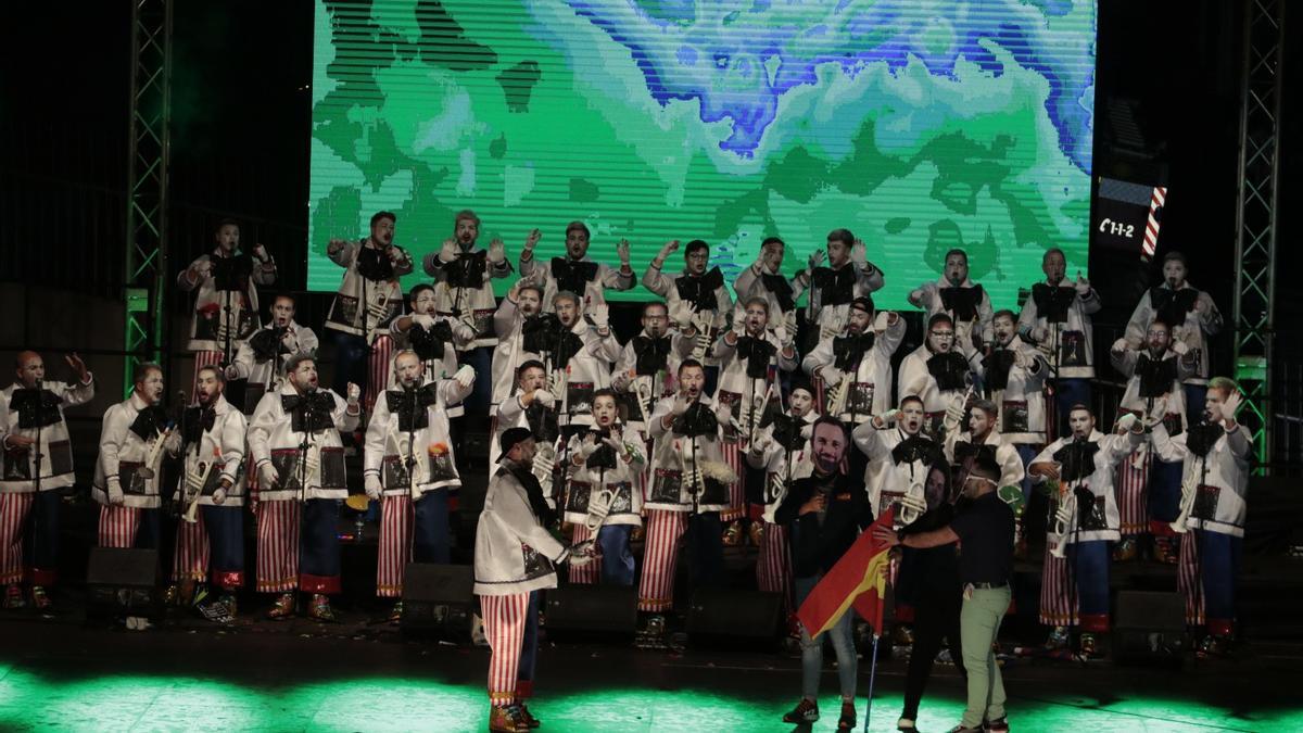 Carnaval de Tenerife 2023 premios norte: Irónicos gana el Concurso de Murgas  del Norte