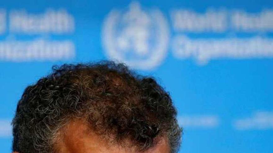 Tedros Adhanom Ghebreyesus, director general de la OMS, ayer. // D.B.