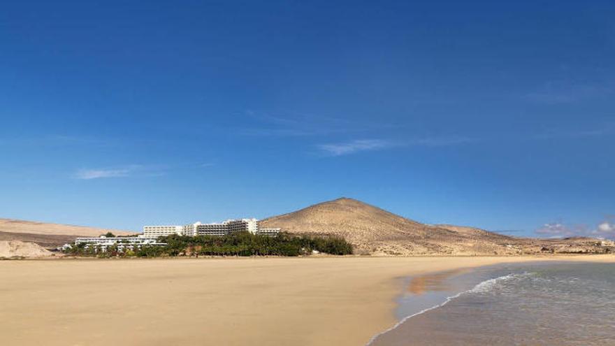 Imagen del hotel Meliá Fuerteventura, ubicado en la paradisiaca playa de Sotavento, en el municipio de Pájara.