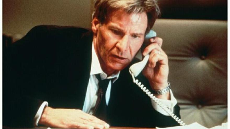 Harrison Ford, en &#039;Air Force One&#039;.