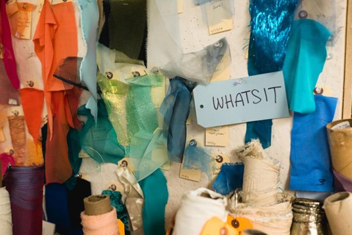 Detalles de las telas de 'Un pliegue en el tiempo'