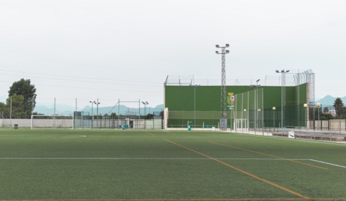 Una imagen del Camp Els Xops de Daimús