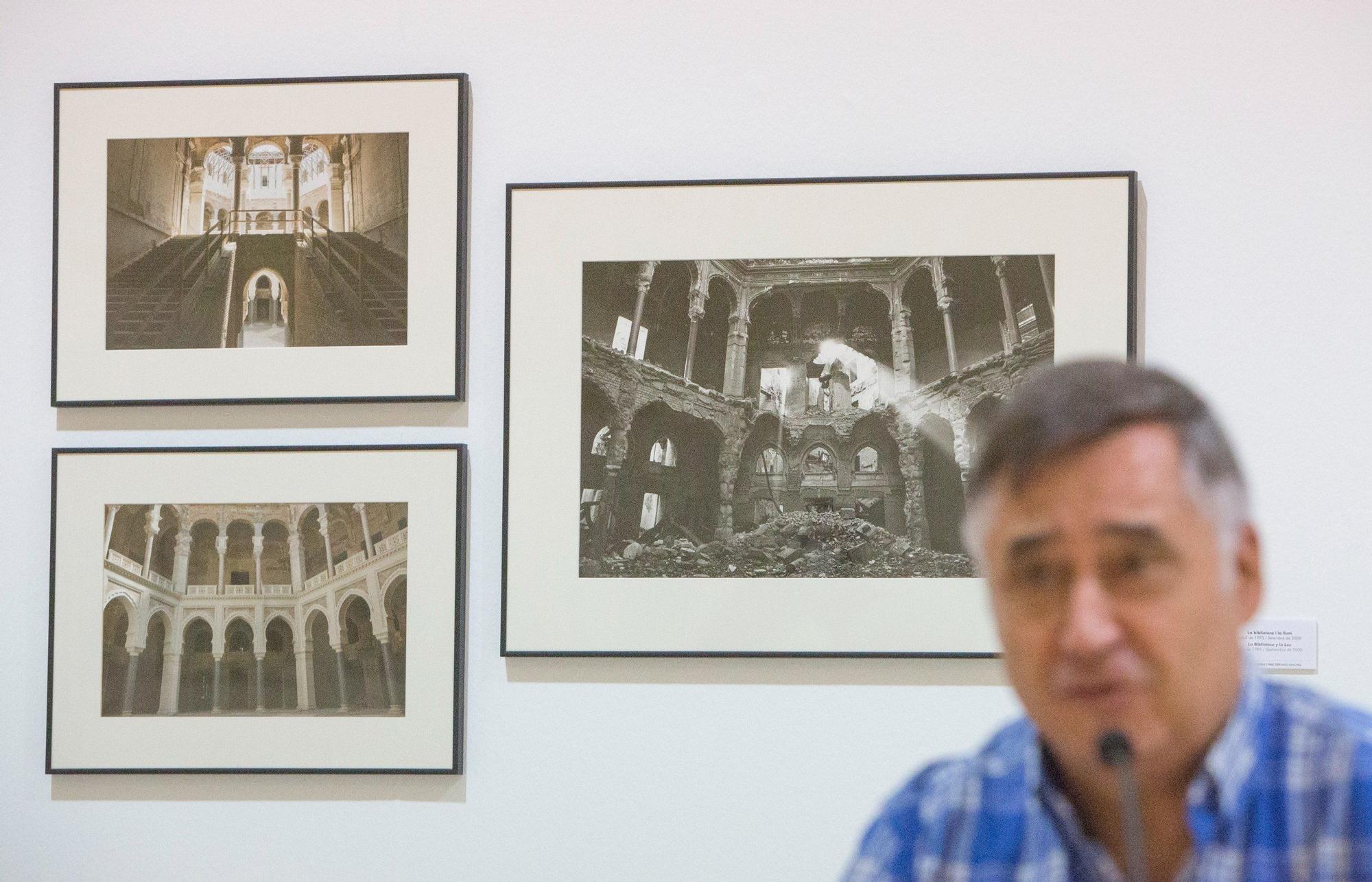 Gervasio Sánchez expone en el MUA imágenes de la Sarajevo tomadas en 1992 y 1993