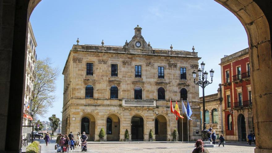 Vista del Ayuntamiento.