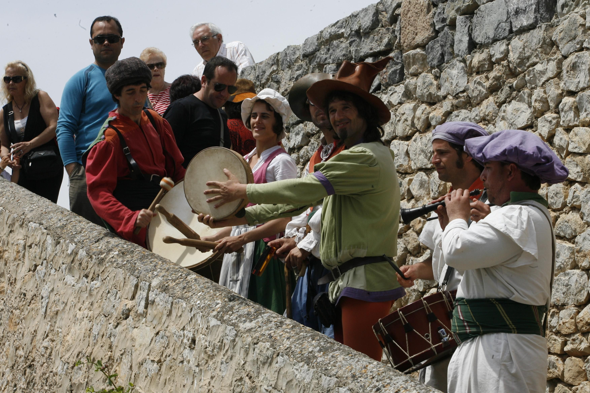 Edición de 2010 de la Feria Medieval de Ibiza.