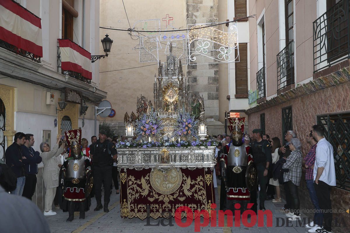 Fiestas de Caravaca: procesión del Baño (procesión, parlamento y baño de la Cruz)