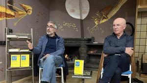 Joan Albert Vicens y Jordi Corominas.