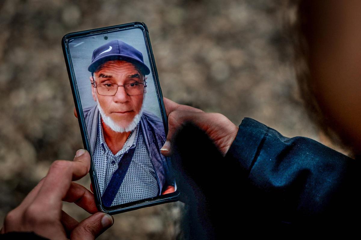 Foto en Mataró de Mohamed encarcelado por error