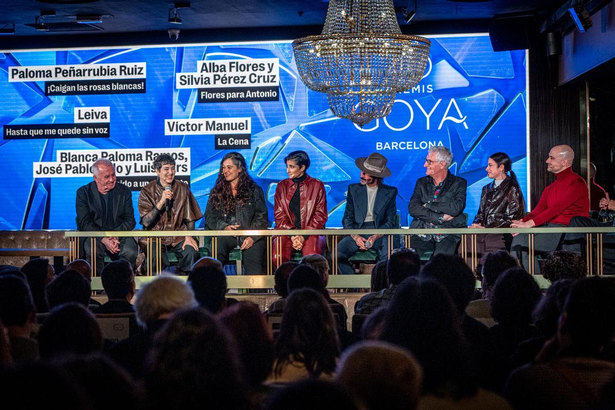 Fiesta de los nominados al Goya a mejor canción en Barcelona, en la coctelería Gatsby Fiesta de los nominados al Goya a mejor canción en Barcelona, en la coctelería Gatsby