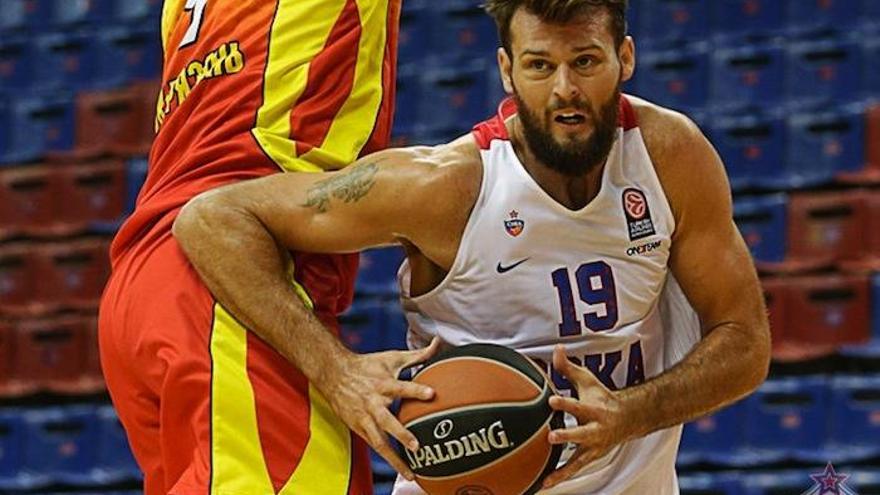 Freeland, con el CSKA.