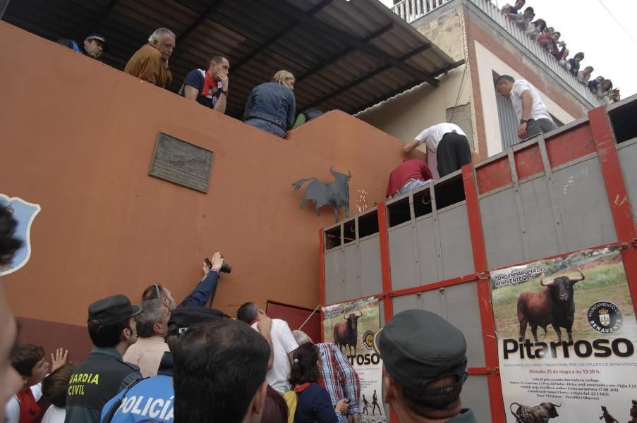 El desembarque de "Pitarroso" en Benavente