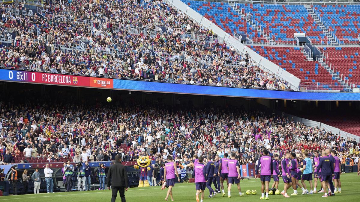 Prueba superada en el Spotify Camp Nou