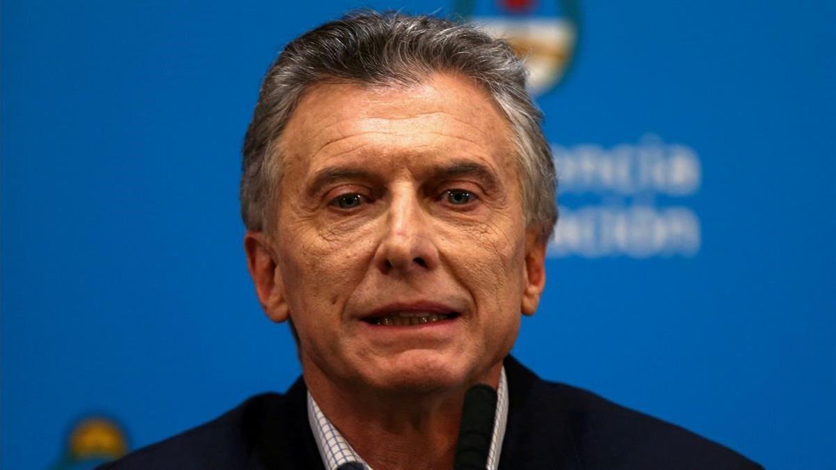 El presidente argentino, Mauricio Macri.