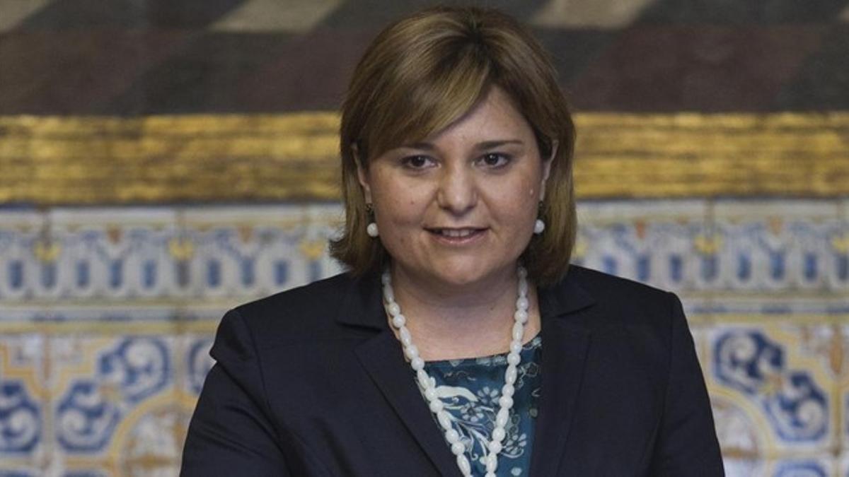 La presidenta del PP valenciano, Isabel Bonig.