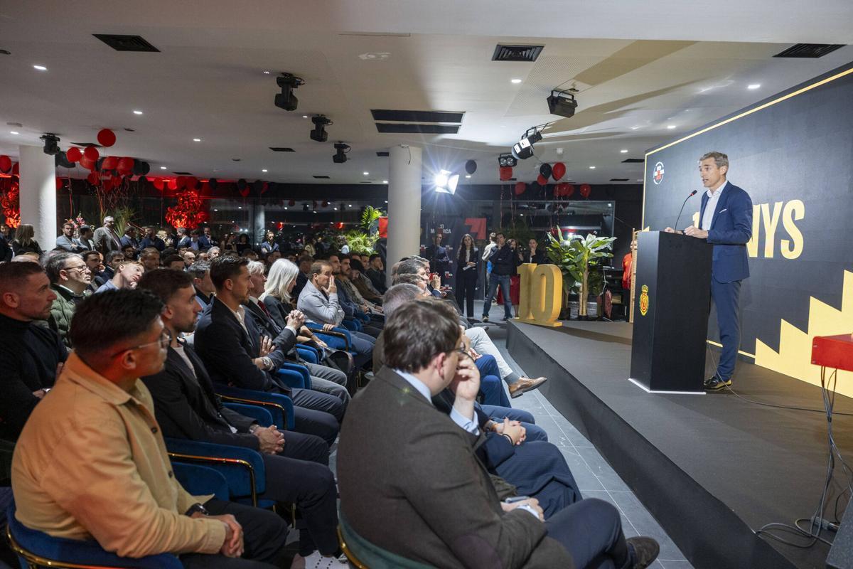 El Mallorca celebra el décimo aniversario de la propiedad americana