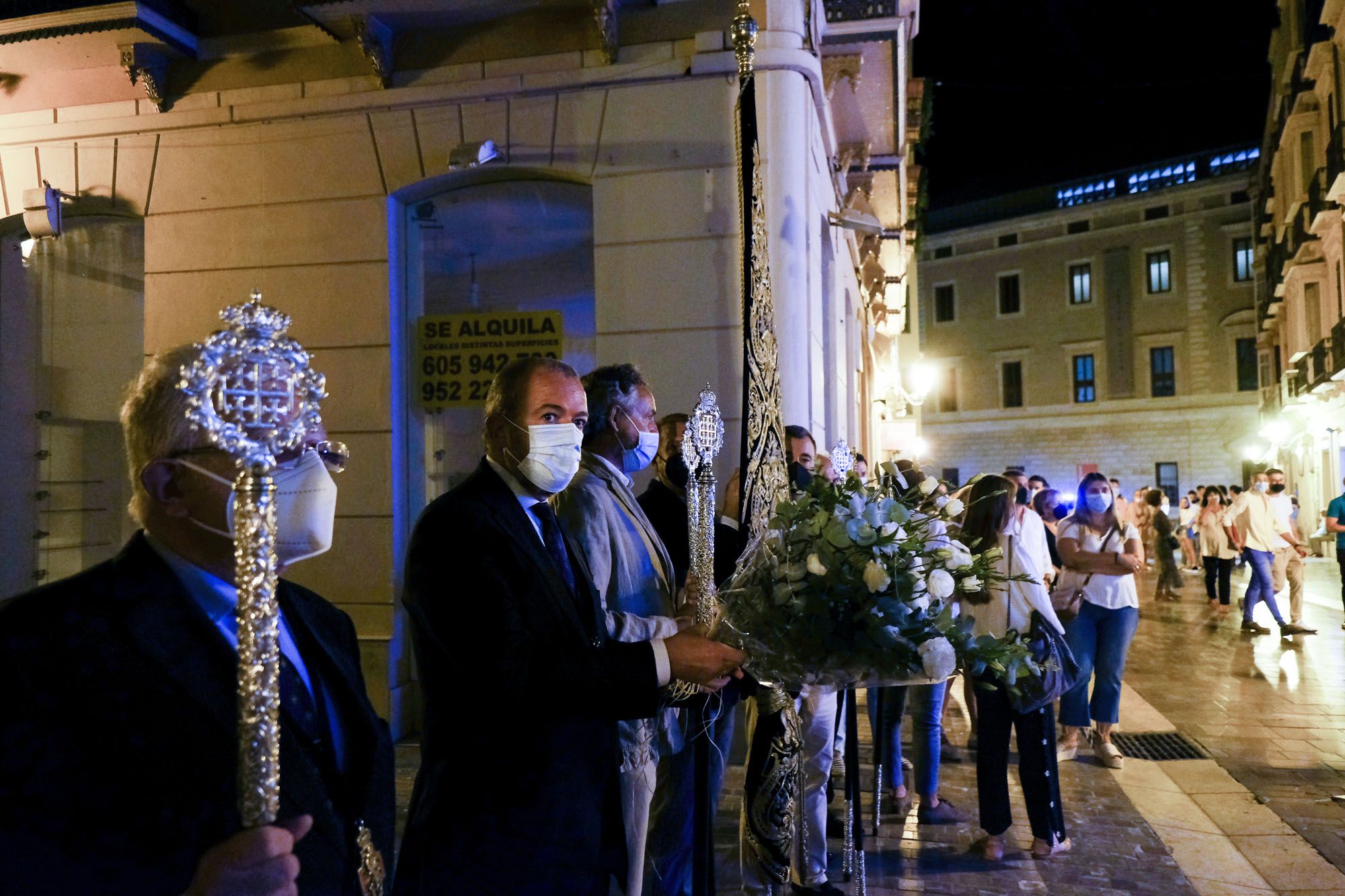 Traslado de la Virgen de la Victoria desde la Catedral de Málaga