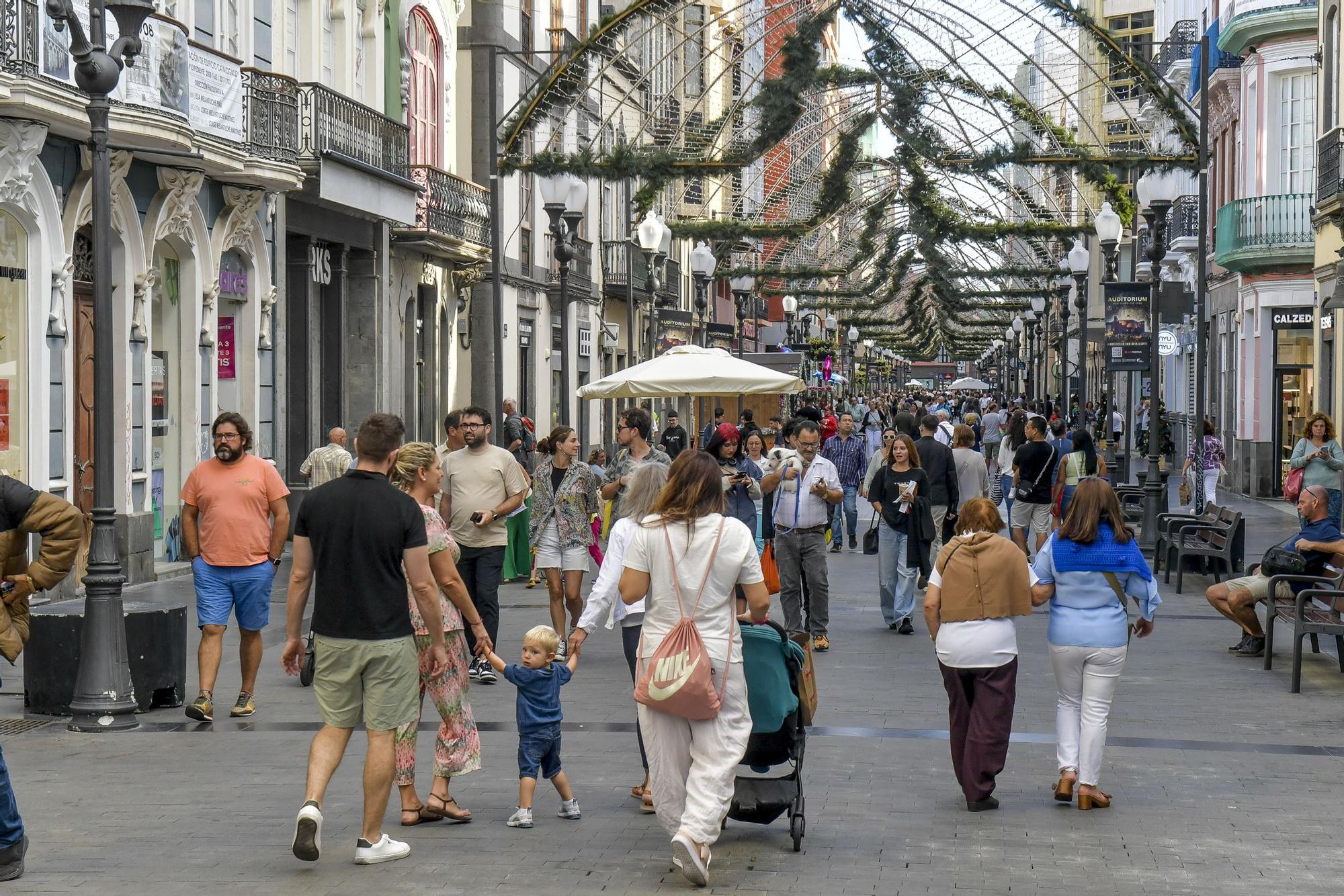 Compras navideñas y del Black Friday en Las Palmas de Gran Canaria