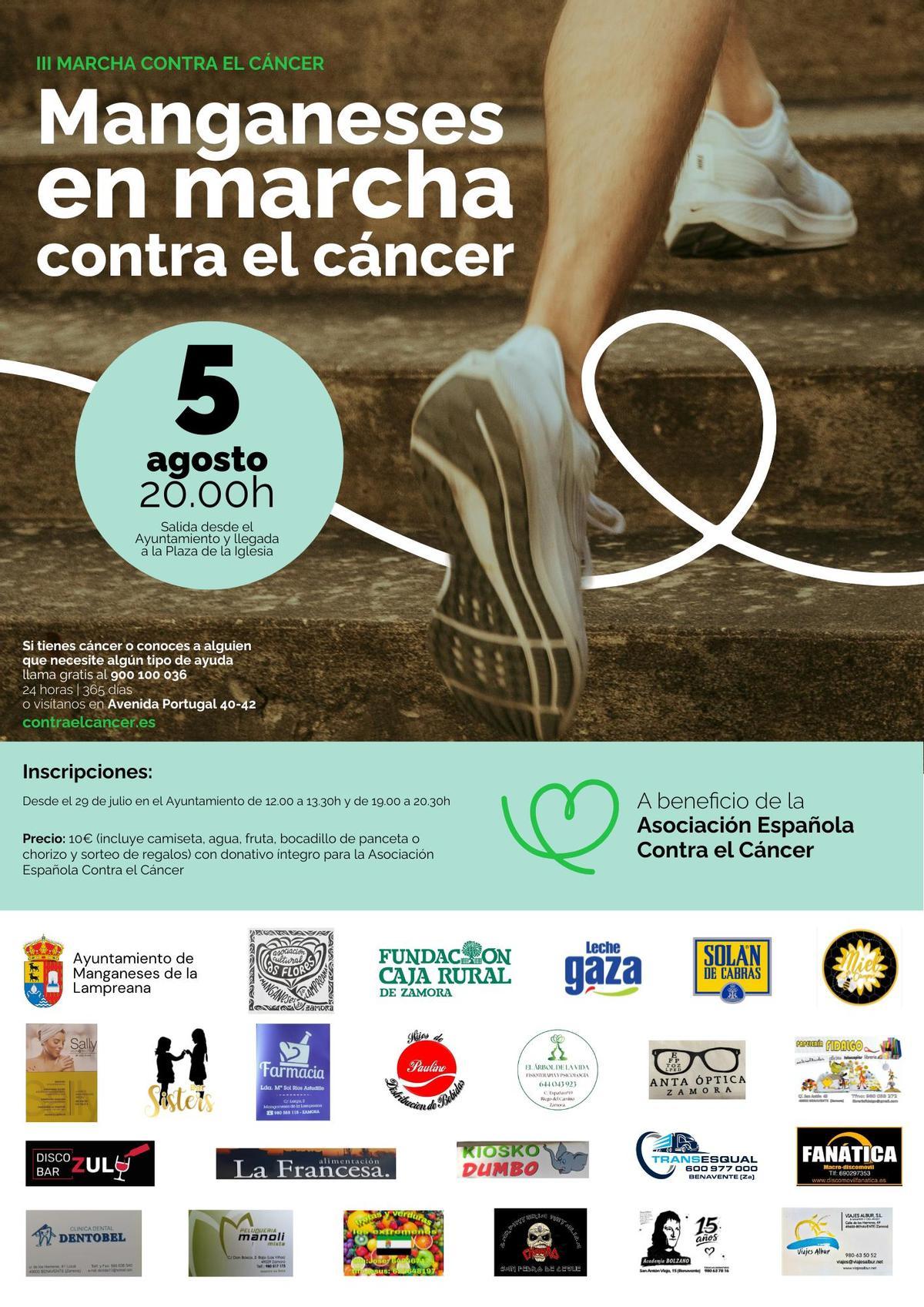Cartel promocional de la iniciativa solidaria.