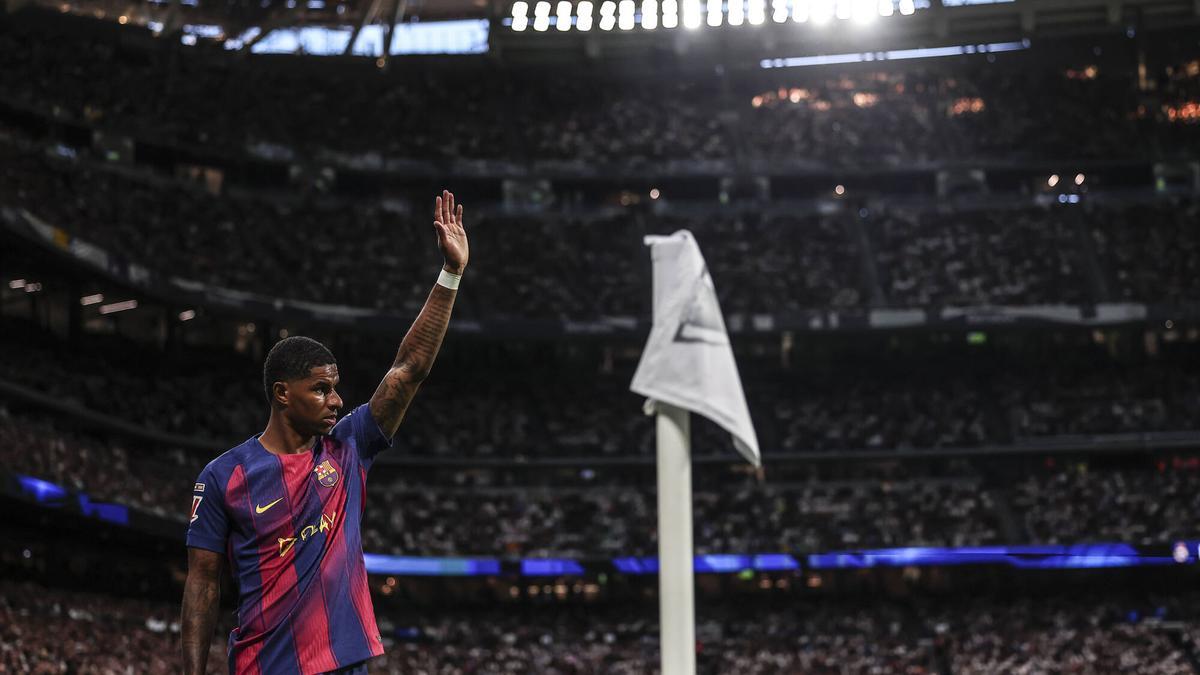 ¡La buena racha goleadora de Rashford sigue ante Olympiacos!